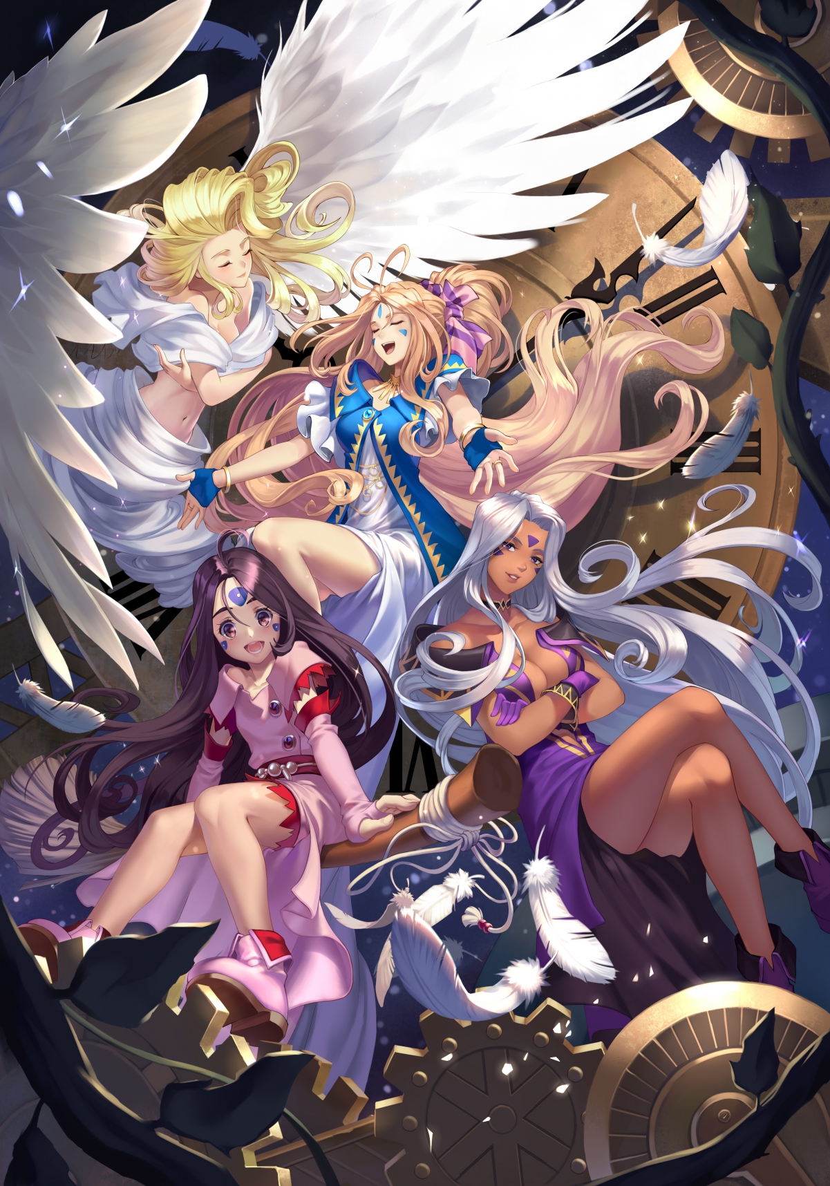 女神之美，竖屏4K幸运女神手机壁纸，高清2800x4000，一键下载