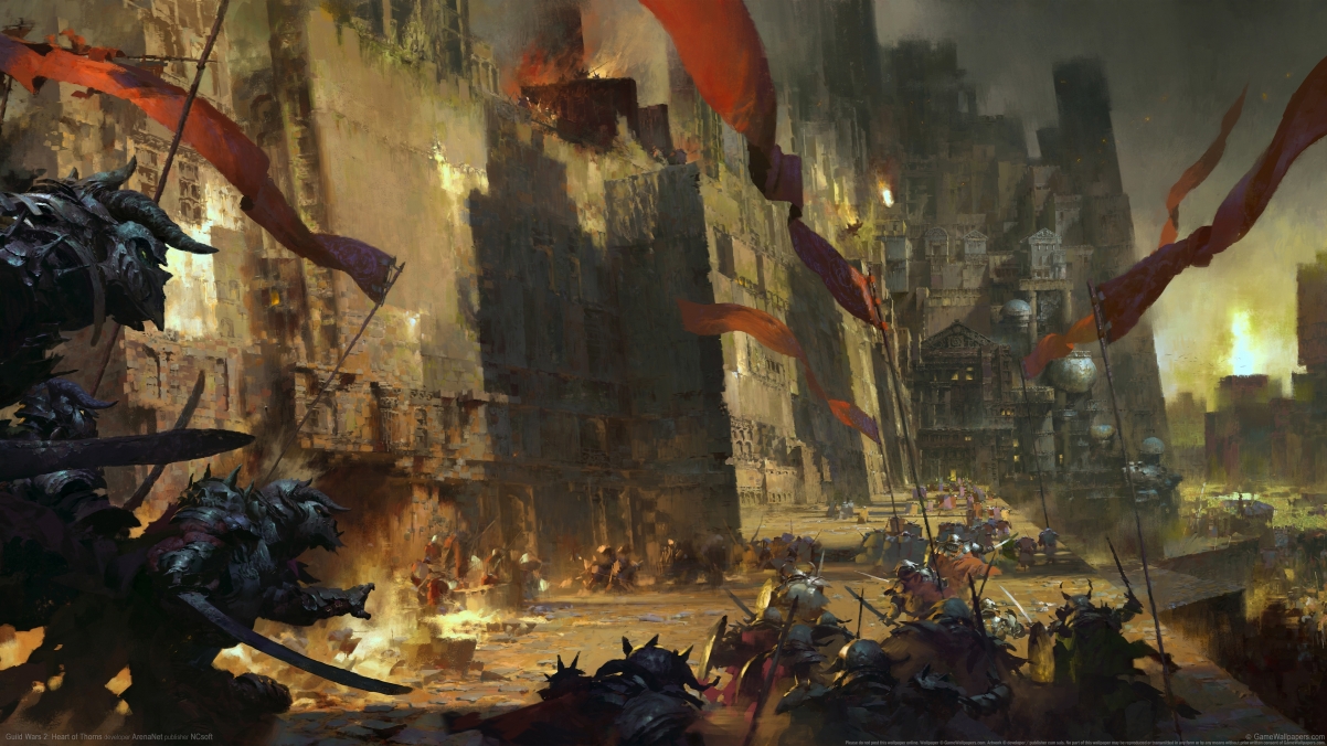激战2荆棘之心，4K高清壁纸下载，Heart of Thorns游戏美图3840x2160