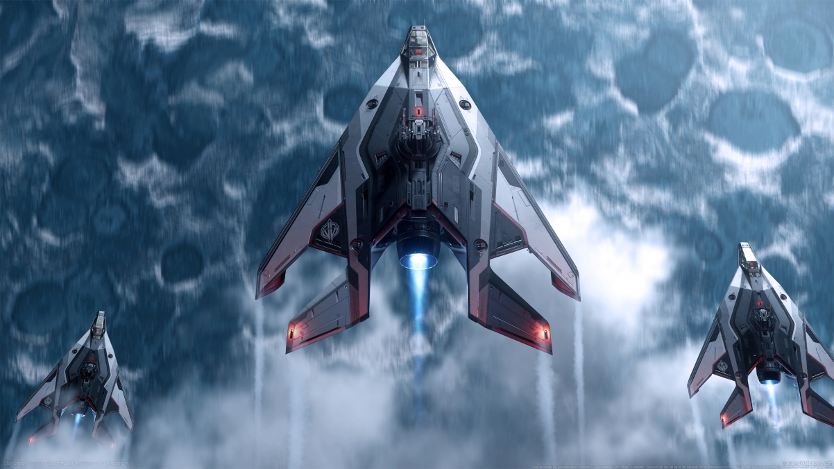 星际公民Star Citizen，超高清4K太空飞船游戏壁纸，3840x2160分辨率，免费下载
