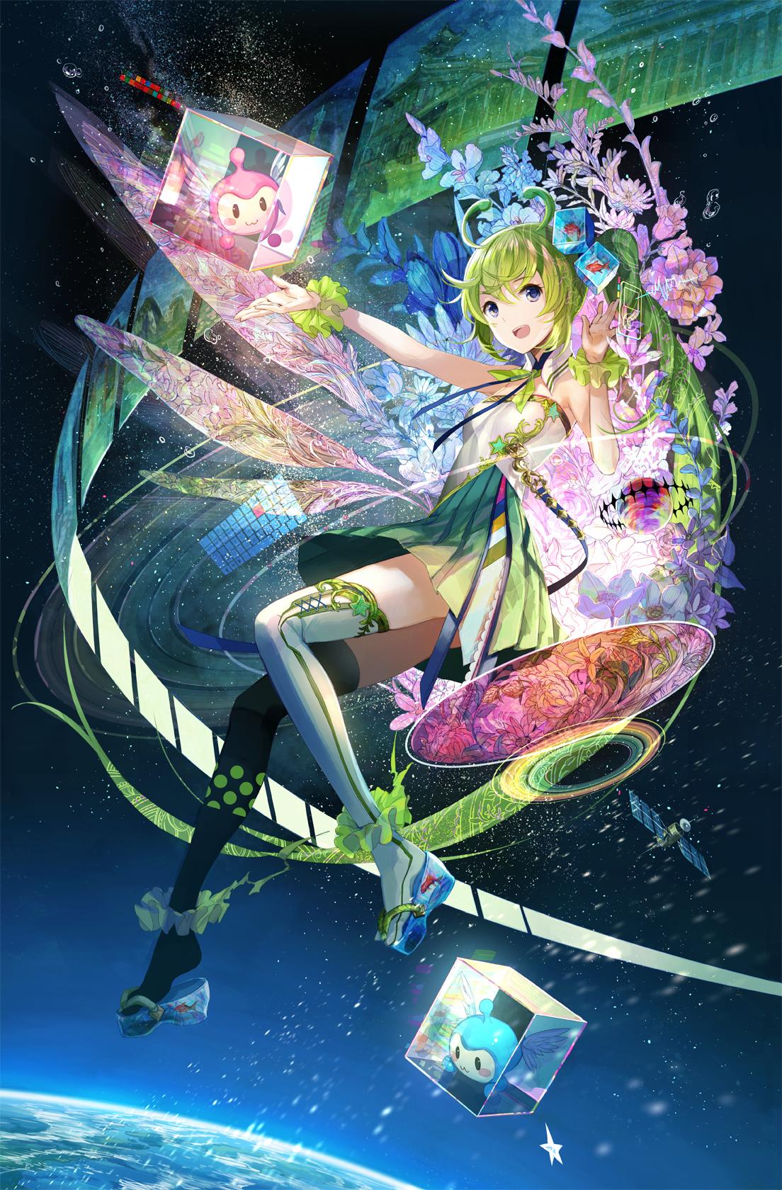 恒星少女绝美4K手机壁纸，高清1104x1680大图，一键下载！