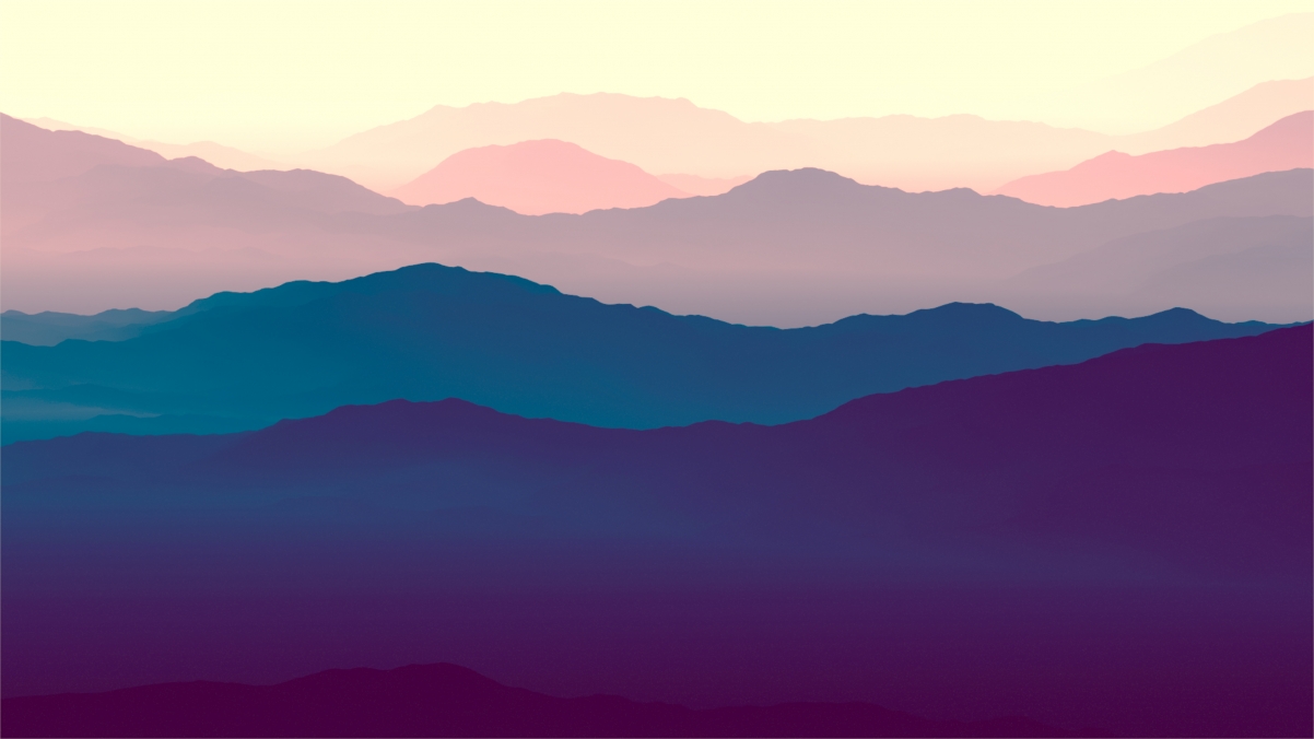 连绵山脉美景，4K超高清壁纸，3840x2160分辨率，免费下载