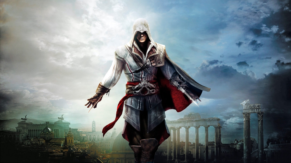刺客信条Ezio，超清4K游戏壁纸，3840x2160分辨率，免费下载
