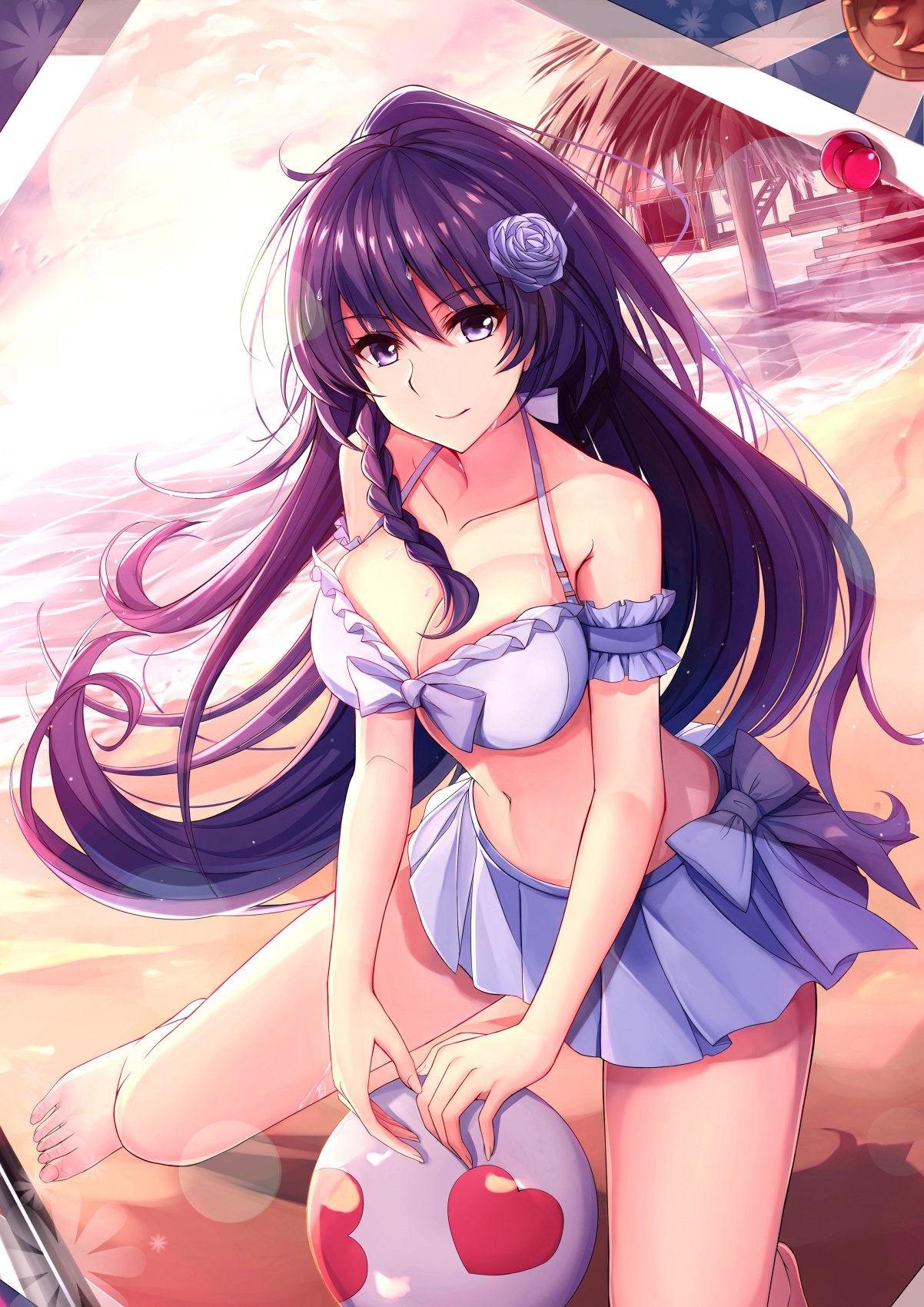 海滩排球美女，比基尼风采，4K超高清动漫壁纸，2828x4000精美下载