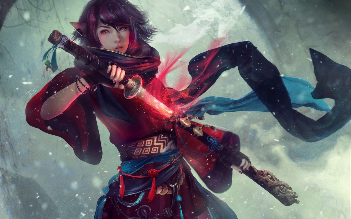 最终幻想XIV OSHIA 绝美4K壁纸，3840x2400高清大图免费下载