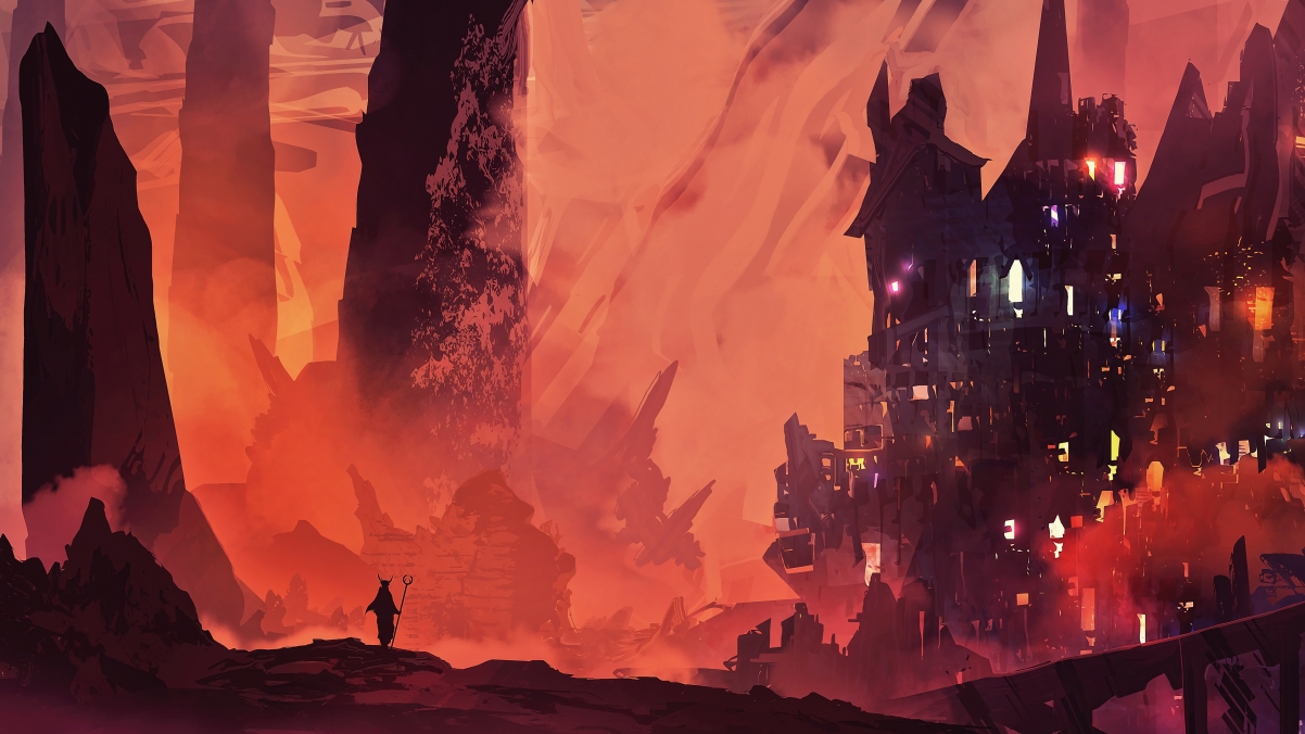 梦幻之夜，艺术场景4K壁纸，畅享3840x2160高清游戏图片下载