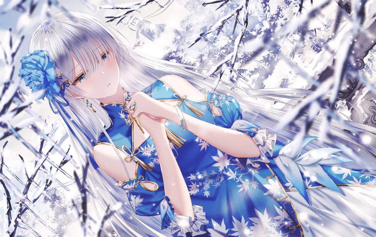 雪之Fate，阿纳斯塔西娅·罗曼诺娃4K超高清动漫壁纸，4096x2580精美大图下载
