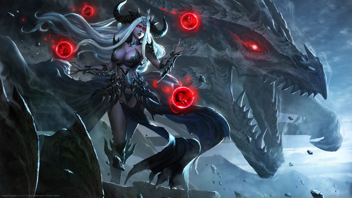 League of Angels 2: 女神联盟2绝美壁纸，4K超清女神图片，3840x2160分辨率，免费下载