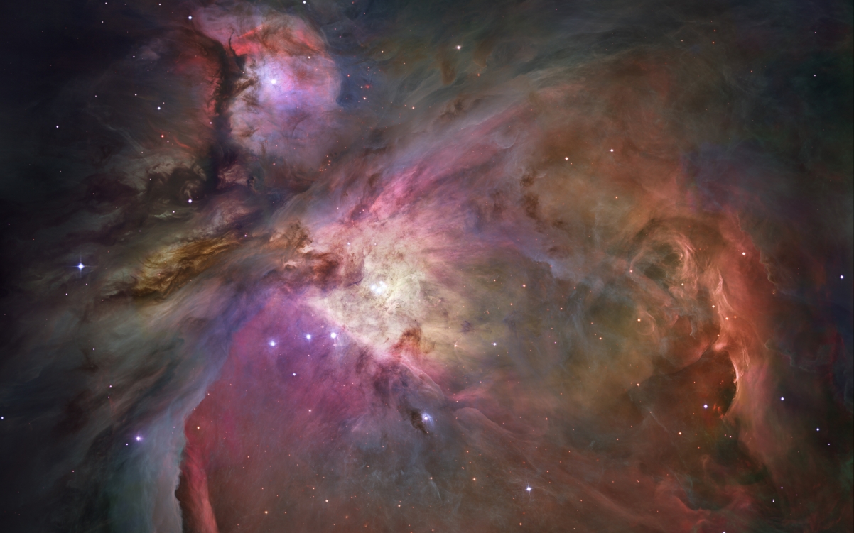 猎户座大星云绝美4K壁纸，超清风景图片，3840x2400分辨率，一键下载！