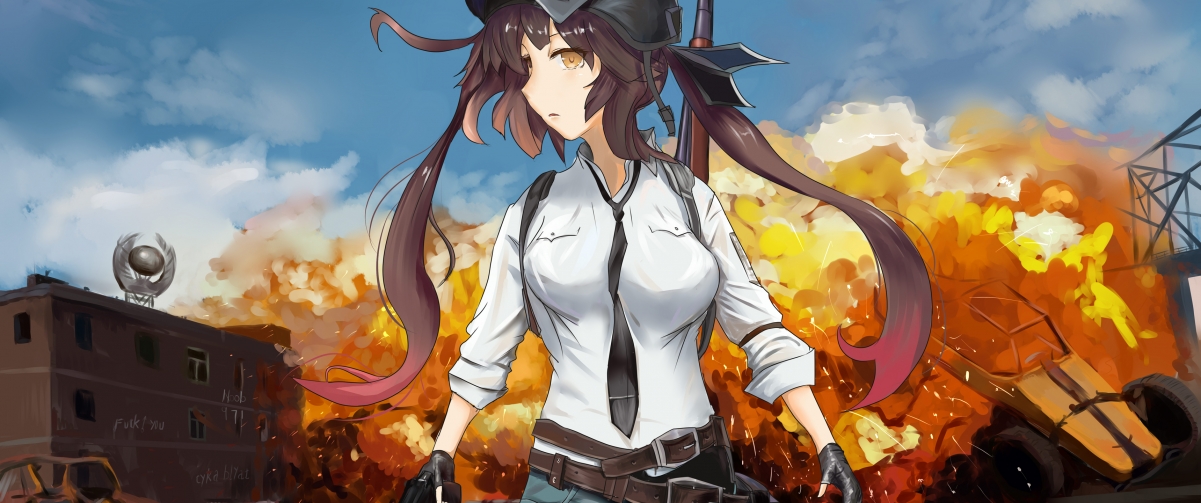 绝地求生M14专属，PUBG 4K超高清壁纸，3440x1440分辨率，一键下载