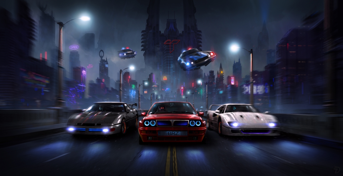 Racers Night Chase，4K超清壁纸，游戏画面精选，4000x2060高清下载