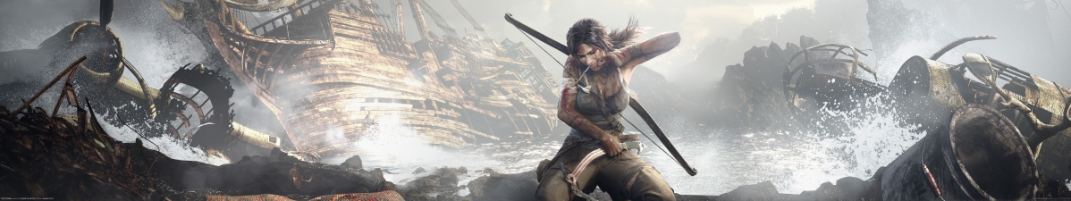 《古墓丽影，Tomb Raider》精选4K高清壁纸，7680x1440分辨率，一键下载！