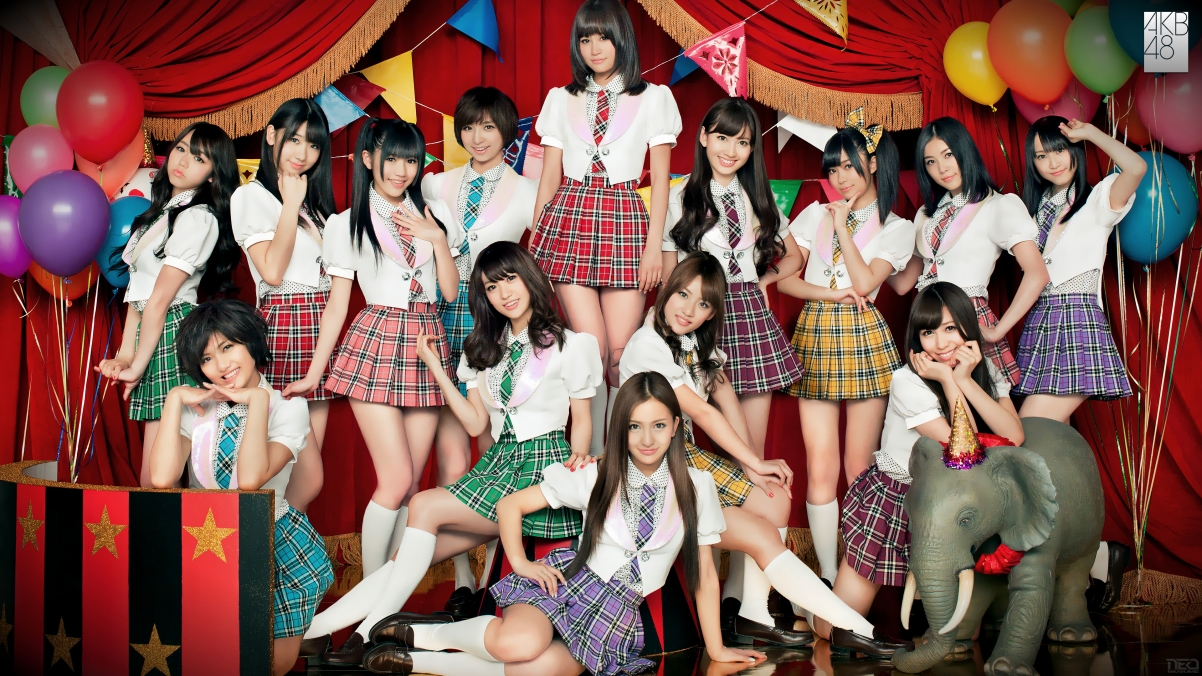 AKB48成员精选，4K超清美女壁纸，3840x2160高清下载