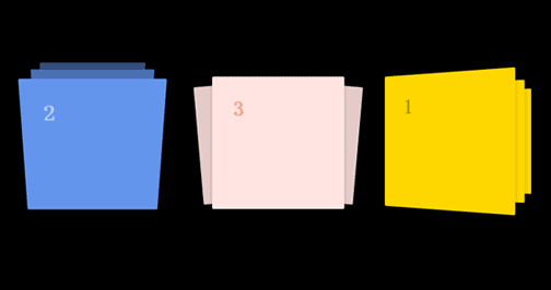 jQuery css3立体相册图片点击切换图片效果