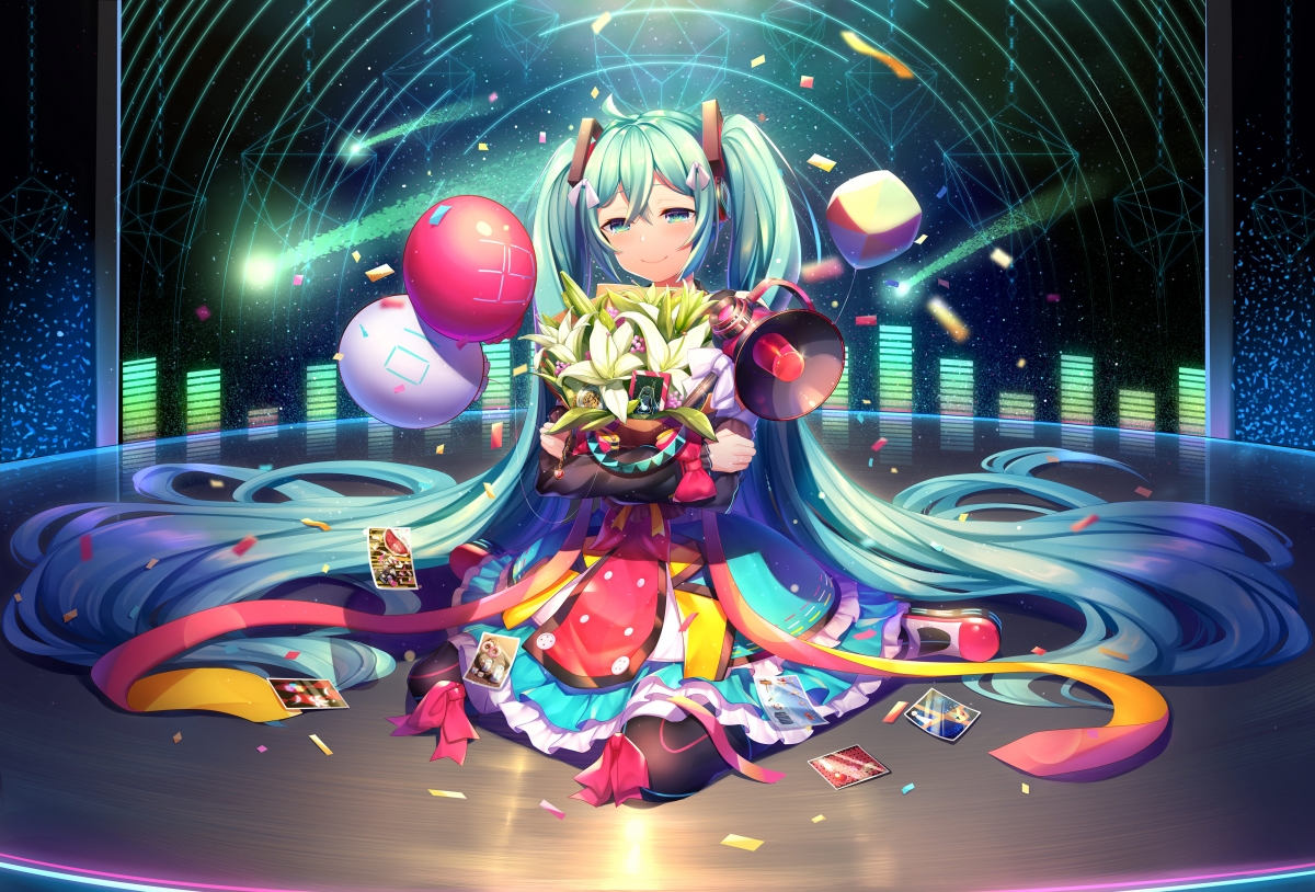 初音未来萌衣装扮，精选4K动漫壁纸，高清大图4000x2713免费下载