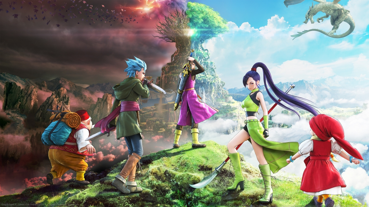 勇者斗恶龙11（Dragon Quest XI）超清壁纸，4K分辨率游戏图片，3840x2160高清下载
