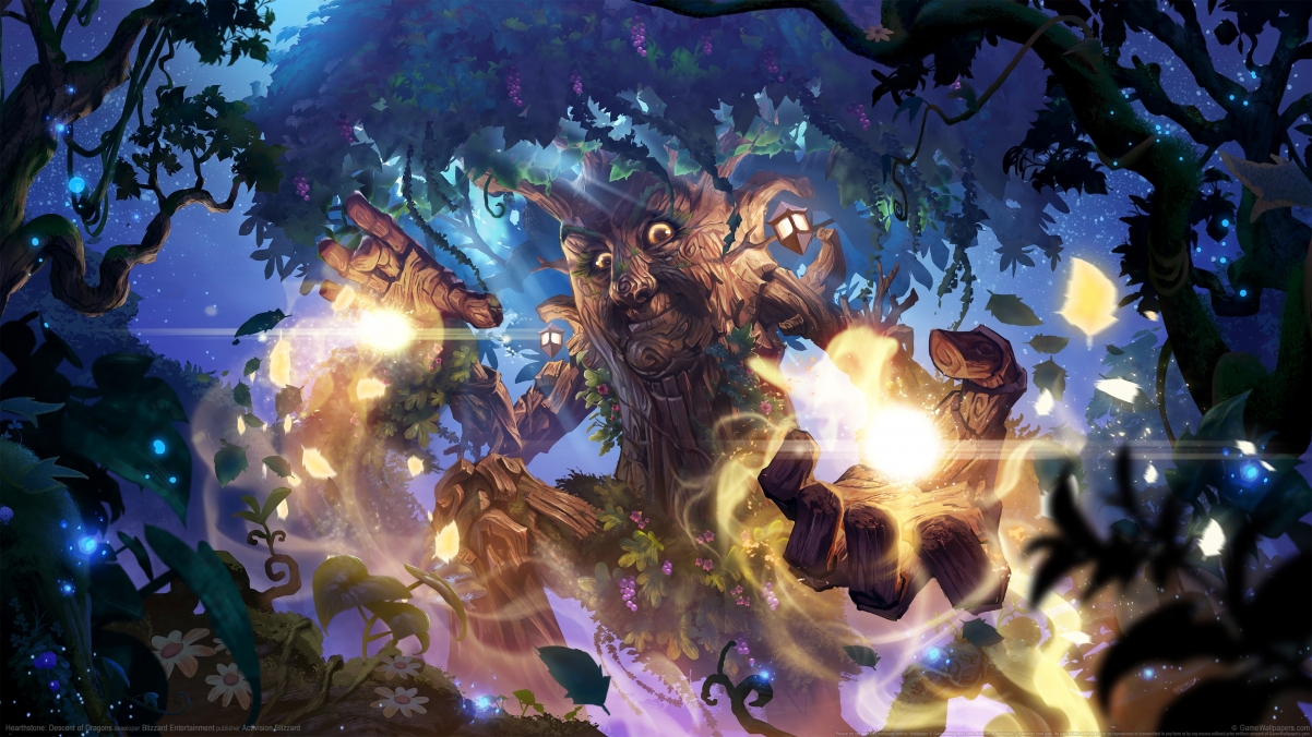 炉石传说，巨龙降临4K原画壁纸，3840x2160超清分辨率，免费下载