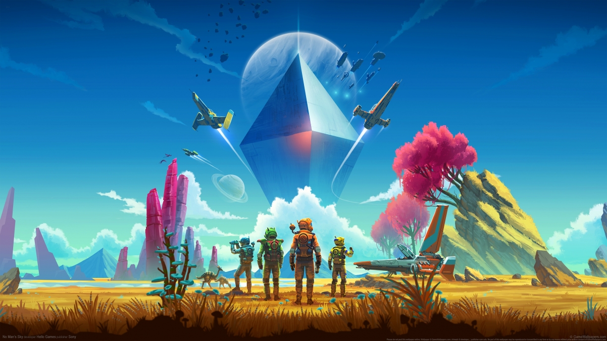 《无人深空(No Mans Sky)》绝美4K壁纸，超清3840x2160分辨率，免费下载！