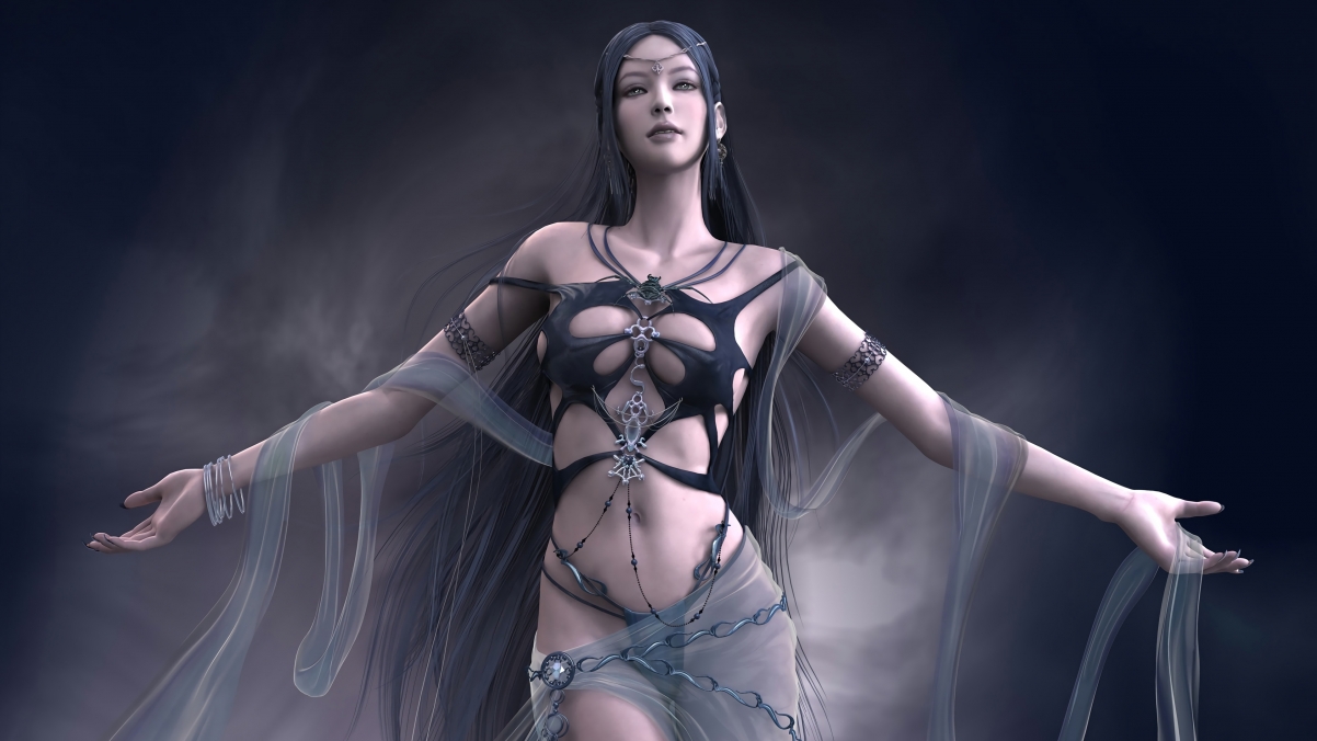神泣黑暗女神4K超清壁纸，3840x2160高清游戏图片，一键下载