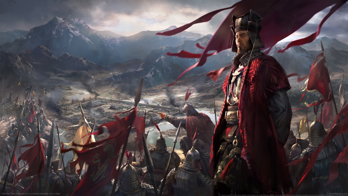 全面战争三国，4K超清壁纸，3840x2160分辨率游戏美图，一键下载