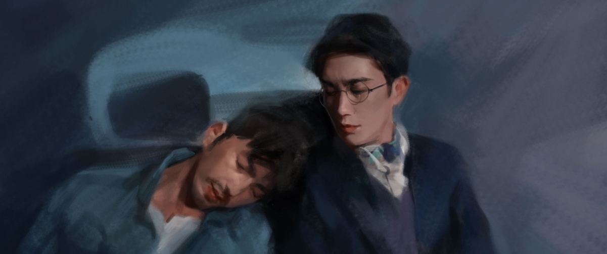 镇魂插画精选，朱一龙4K超清壁纸，3440x1440高清影视图片下载