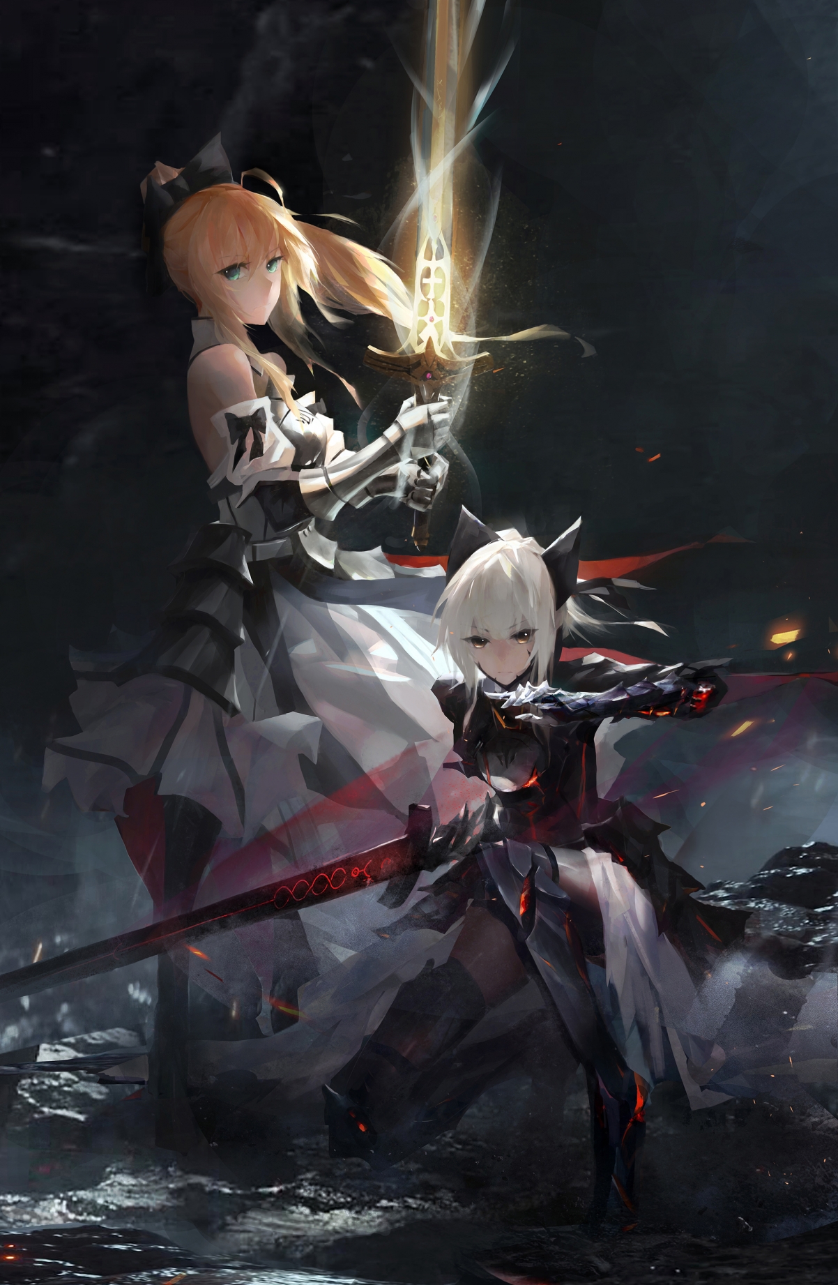 阿尔托利亚·潘德拉贡4K超清手机壁纸，2000x3065高清大图，一键下载
