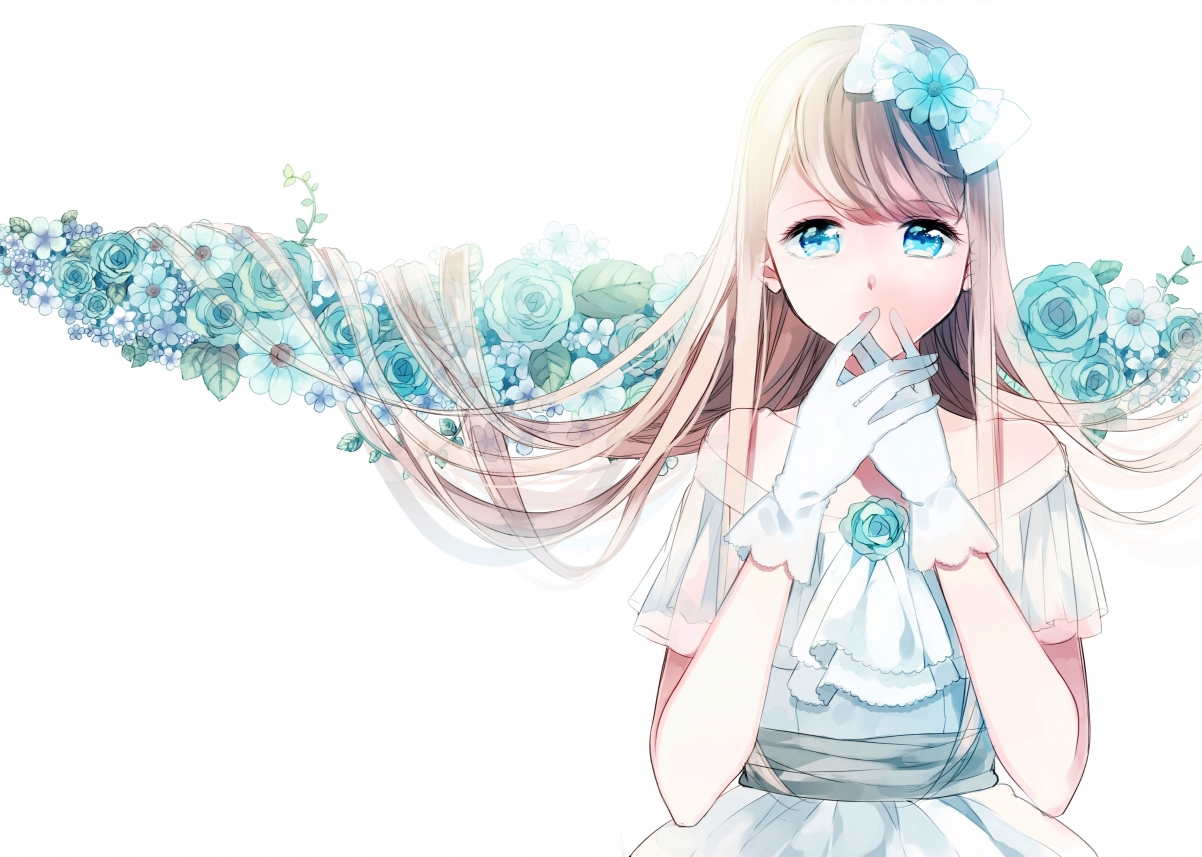 蓝眸女神专属，超高清4K动漫壁纸，精美画质4175x2976，一键下载！