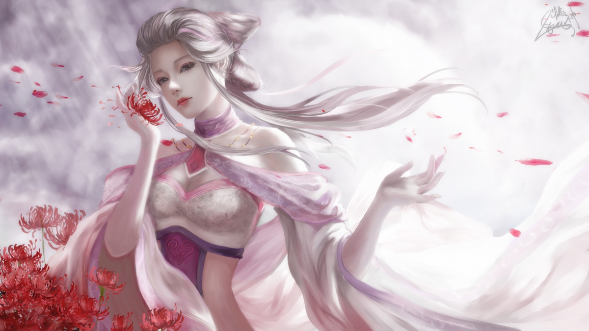 秦时明月精致插画，超清4K动漫壁纸，3000x1687高清下载