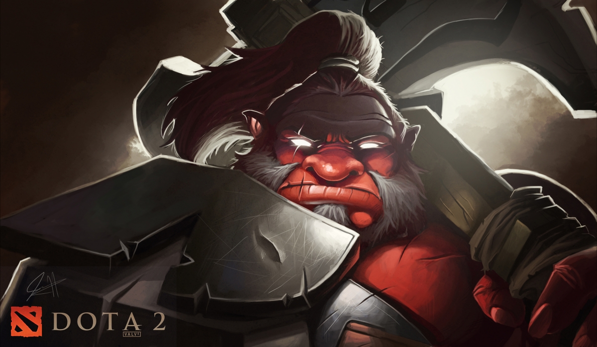 Dota斧王4K超高清壁纸，精选游戏图片，4000x2328分辨率，免费下载