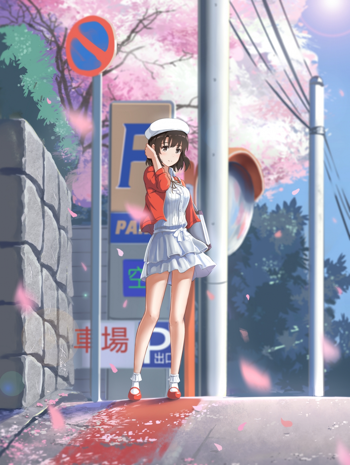 加藤恵4K高清壁纸，路人女主养成法专属，2239x2974超高清下载