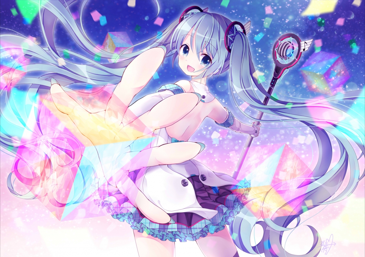 魔神初音，精选5K高清壁纸，4K动漫美图，超清5787x4092，一键下载