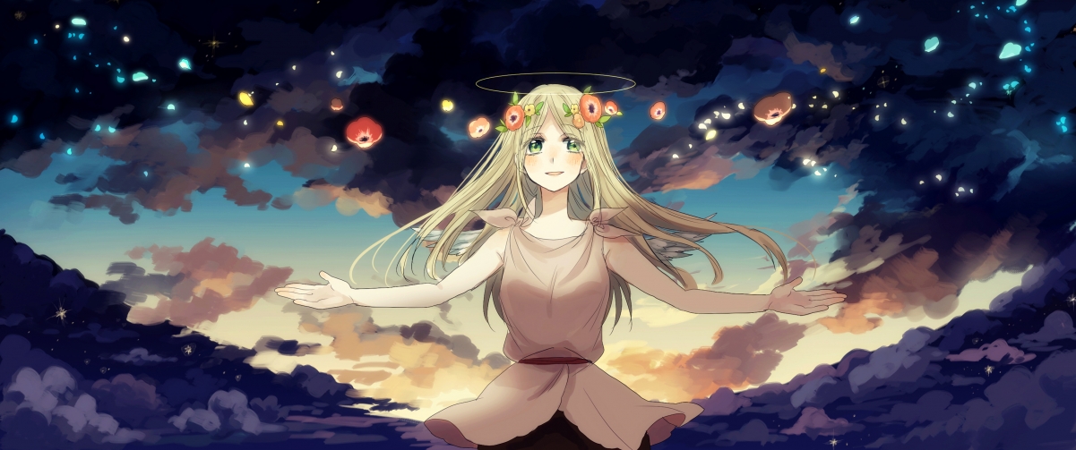二次元彼女美学，精选4K高清壁纸，3440x1440唯美动漫图片下载