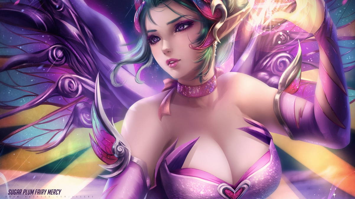 绝美仙子女神4K壁纸，游戏美女高清图片，3840x2160分辨率，免费下载
