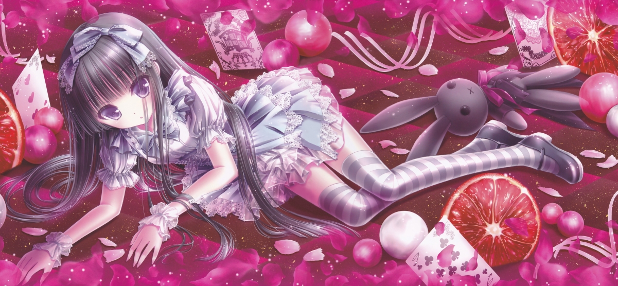 佐仓杏子红玫瑰主题，魔法少女小圆绝美4K壁纸，超清4320x2000下载
