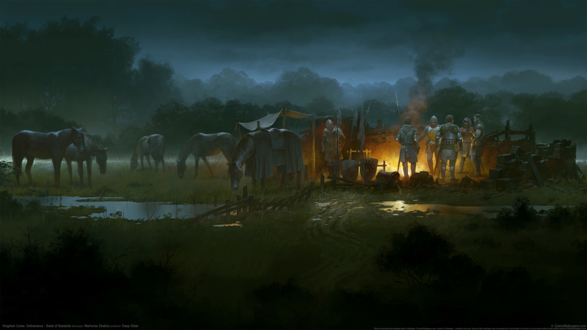 天国拯救《Kingdom Come: Deliverance》4K超清壁纸 - Band of Bastards精选，3840x2160高清下载