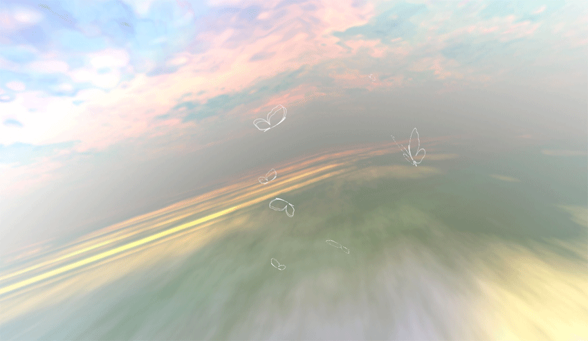 超酷的HTML5 SVG 3D逼真的空中蝴蝶飞舞动画效果代码