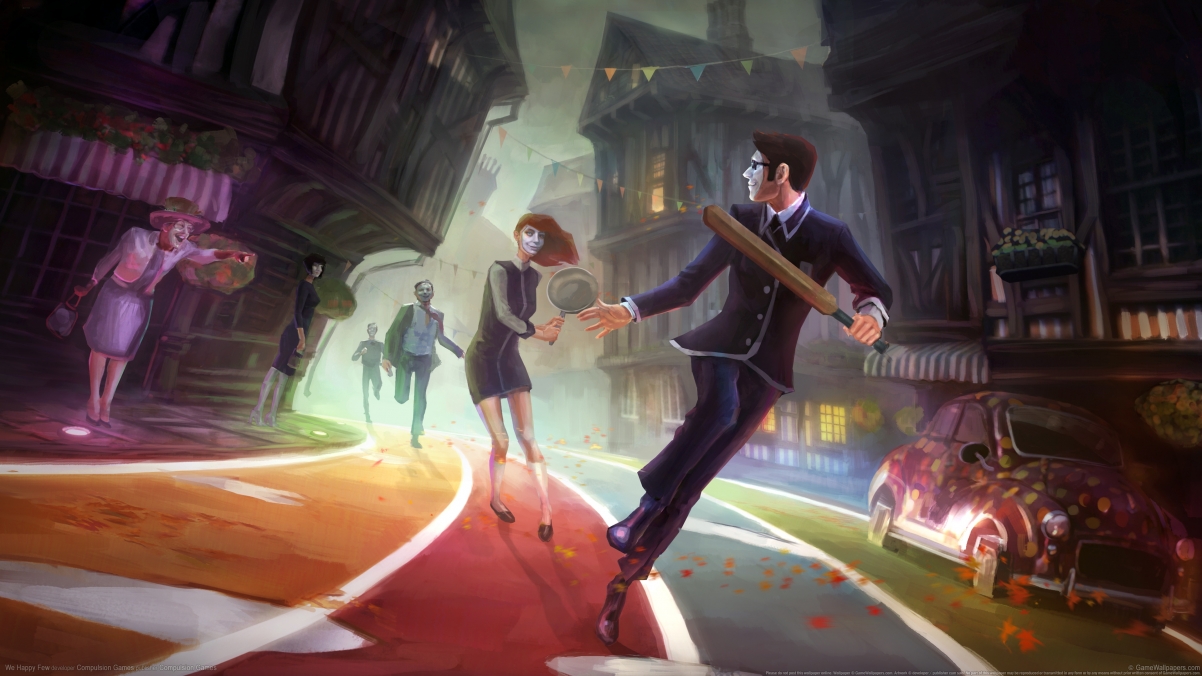 《少数幸运儿(We Happy Few)》超高清4K壁纸下载，精美游戏图片，分辨率3840x2160