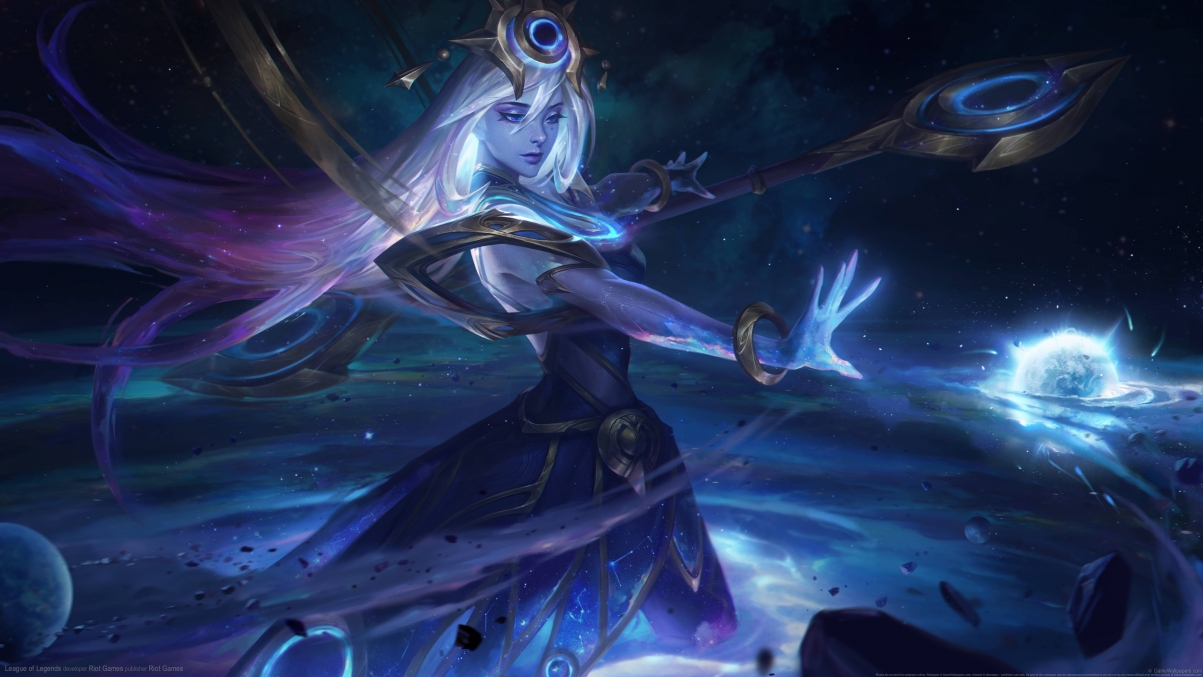 英雄联盟LOL拉克丝斩星，5120x2880超清4K游戏壁纸，一键下载
