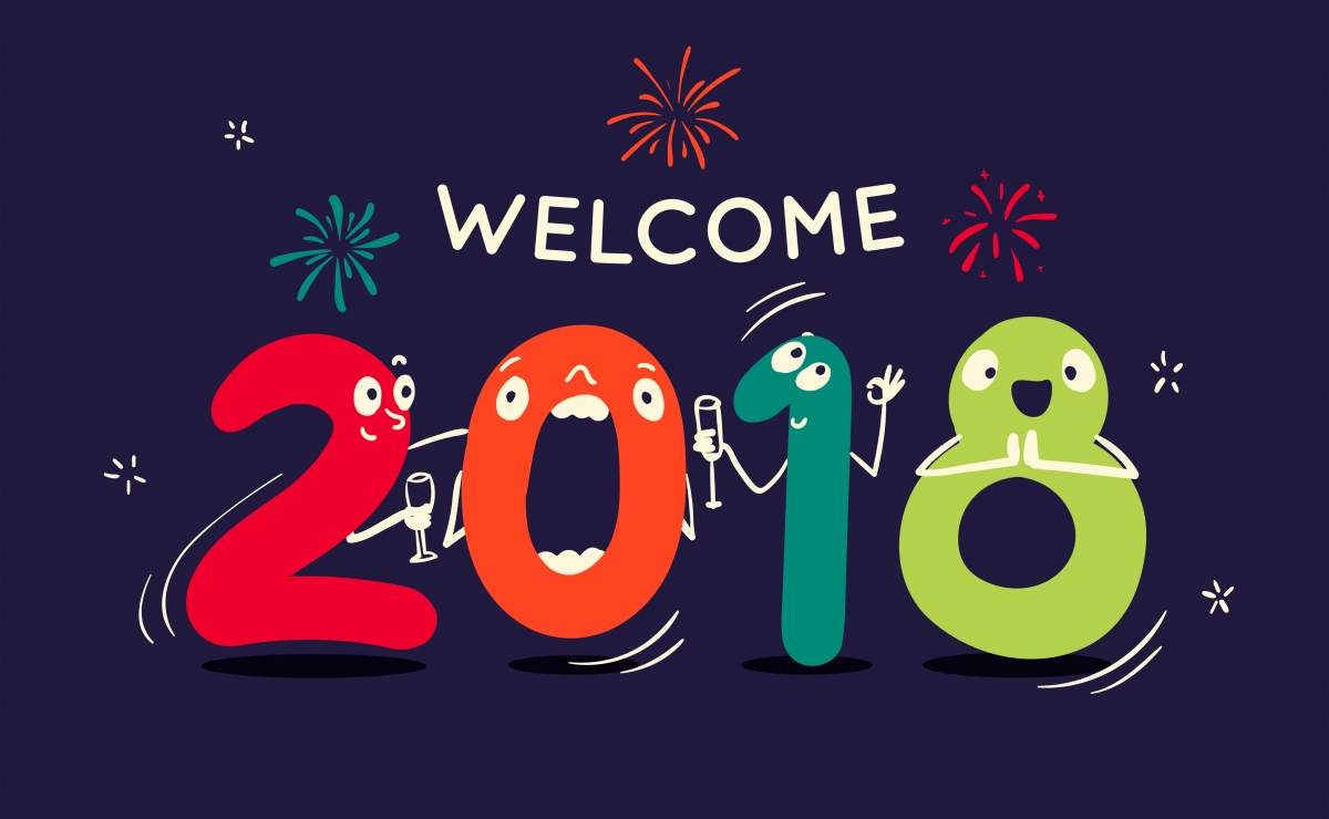 2018年独特艺术字体4K创意背景图片，高清壁纸下载（4096x2526）