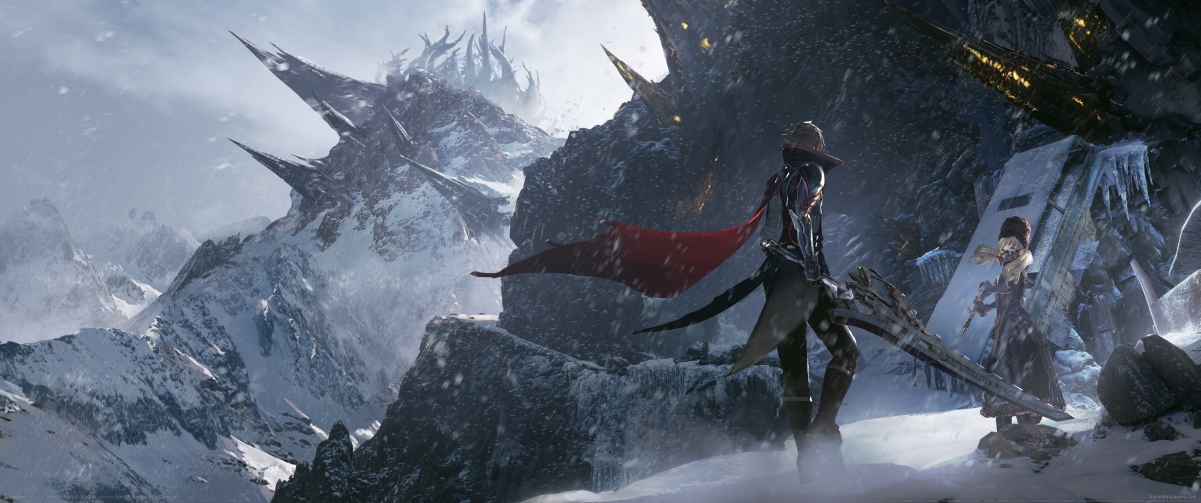 《噬血代码(Code Vein)》专属带鱼屏壁纸，4K高清画质，3440x1440分辨率，一键下载