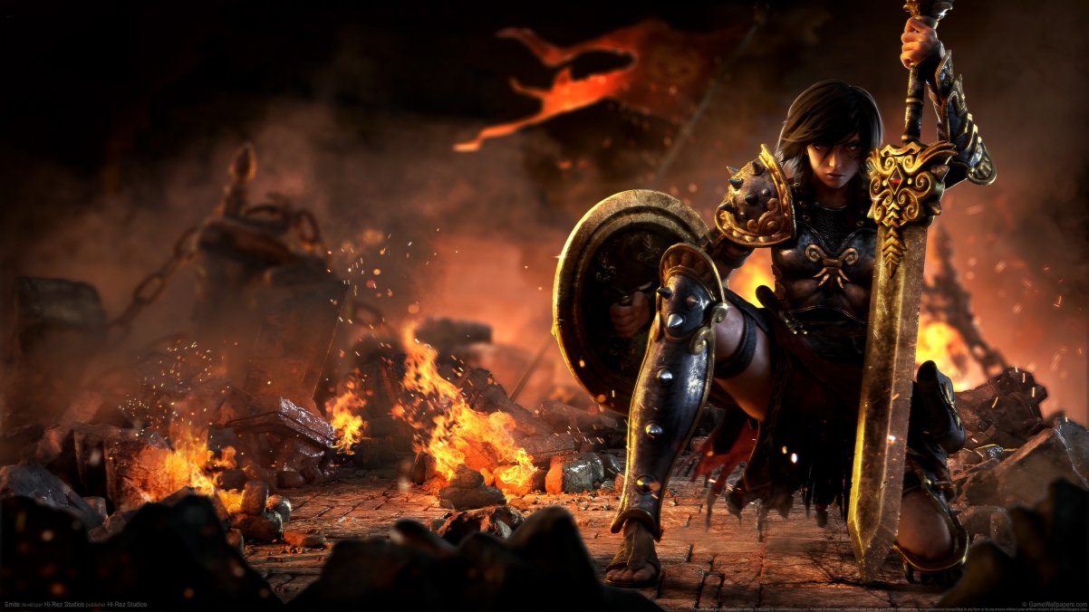 神之浩劫Smite 4K超清壁纸，3840x2160游戏图片，一键下载！