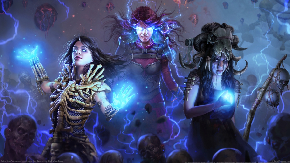 《Path of Exile: Ascendancy》超高清4K壁纸，3840x2160分辨率，精美游戏图片下载