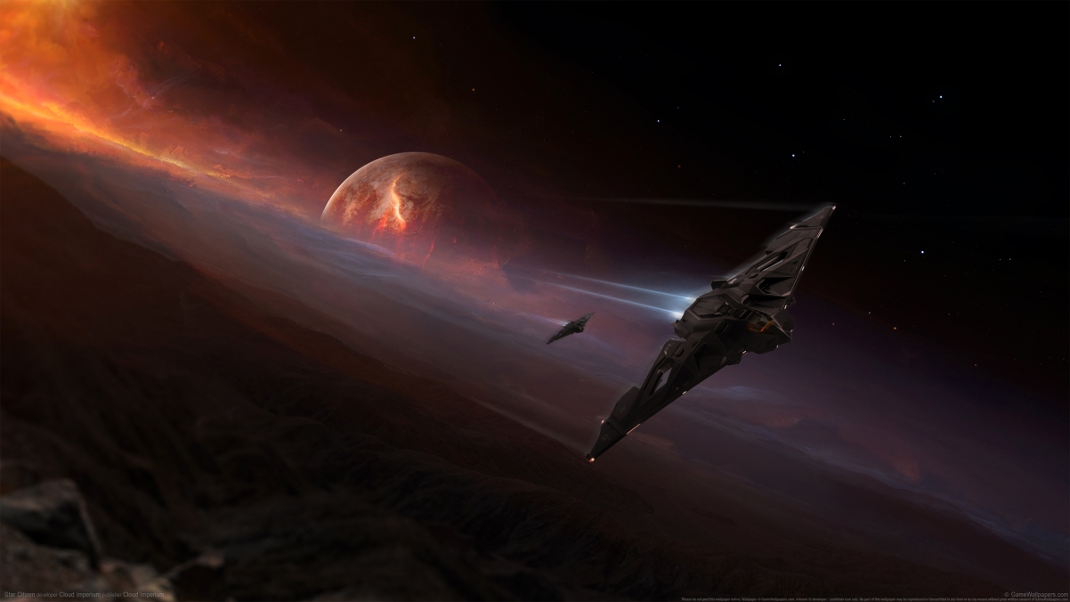 Star Citizen星际公民，绝美飞船原画，4K超清壁纸免费下载