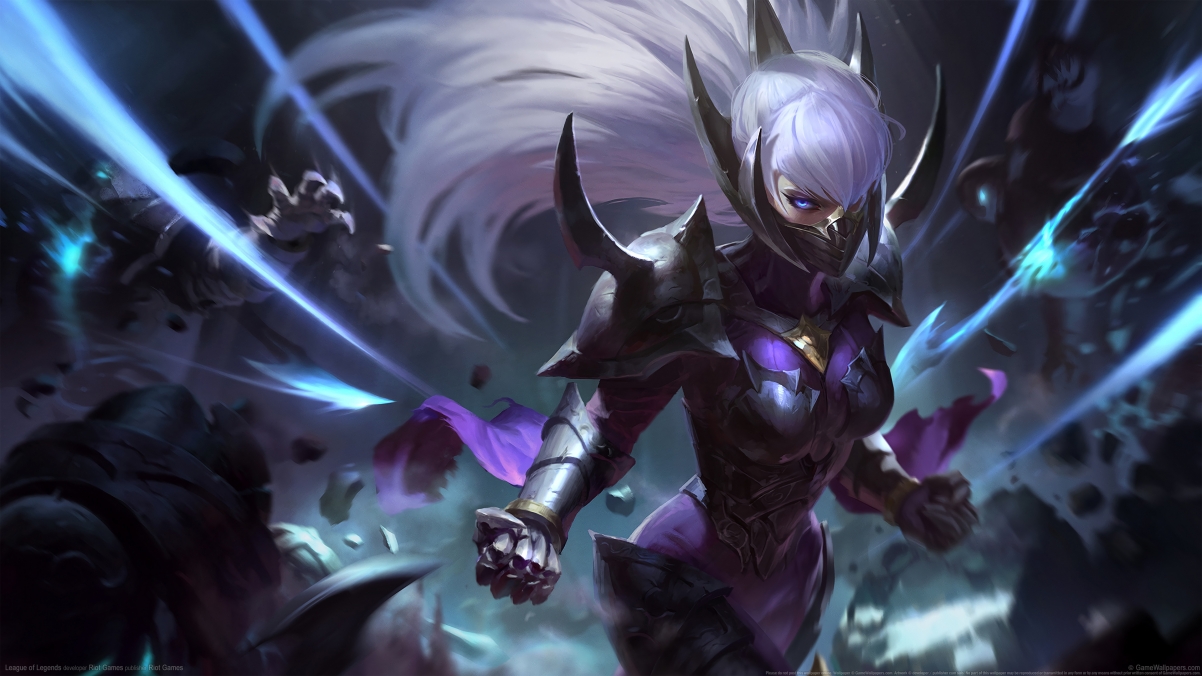 英雄联盟LOL刀妹绝美4K壁纸，超清3840x2160游戏图片，一键下载！