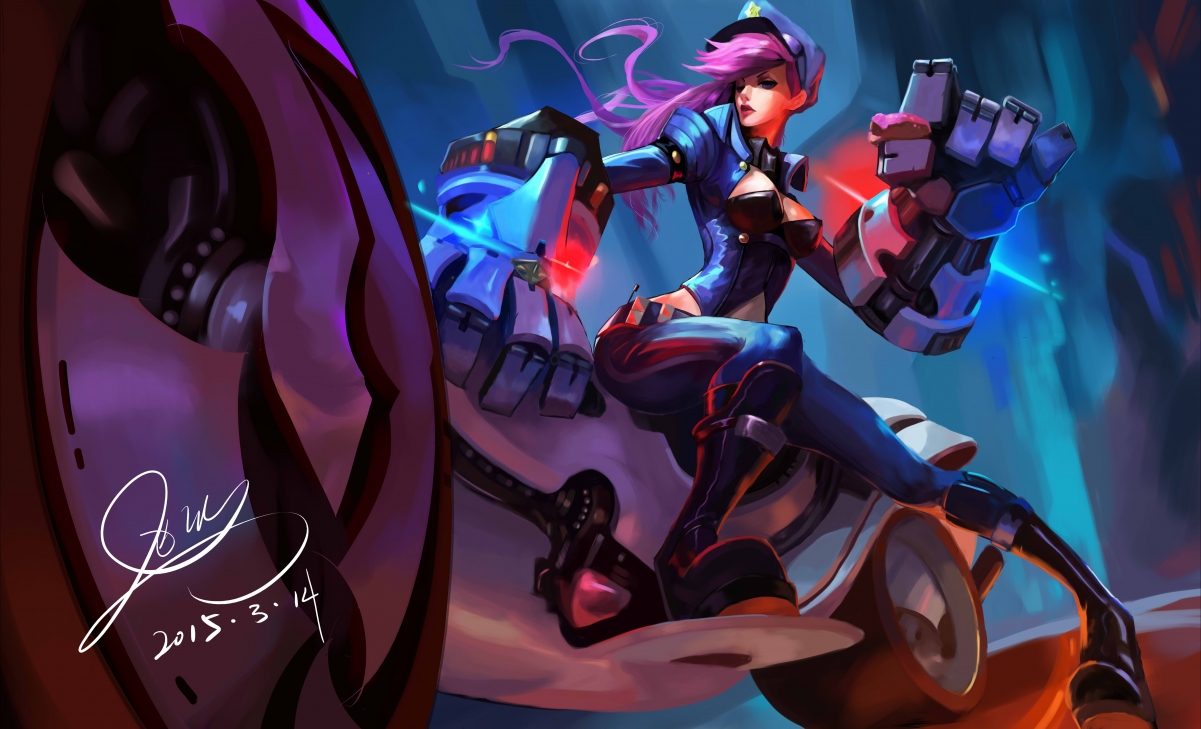 英雄联盟LOL，皮城执法官绝美壁纸，6K超清大图，4K游戏精选，6255x3798高清下载