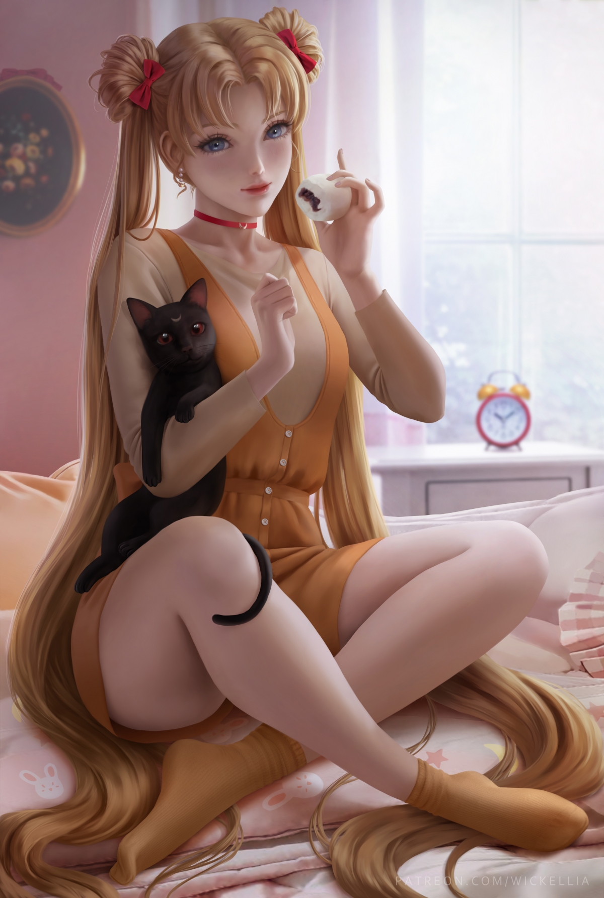 美少女战士月野兔，绝美竖屏4K动漫壁纸，超清2690x4000，手机专享！