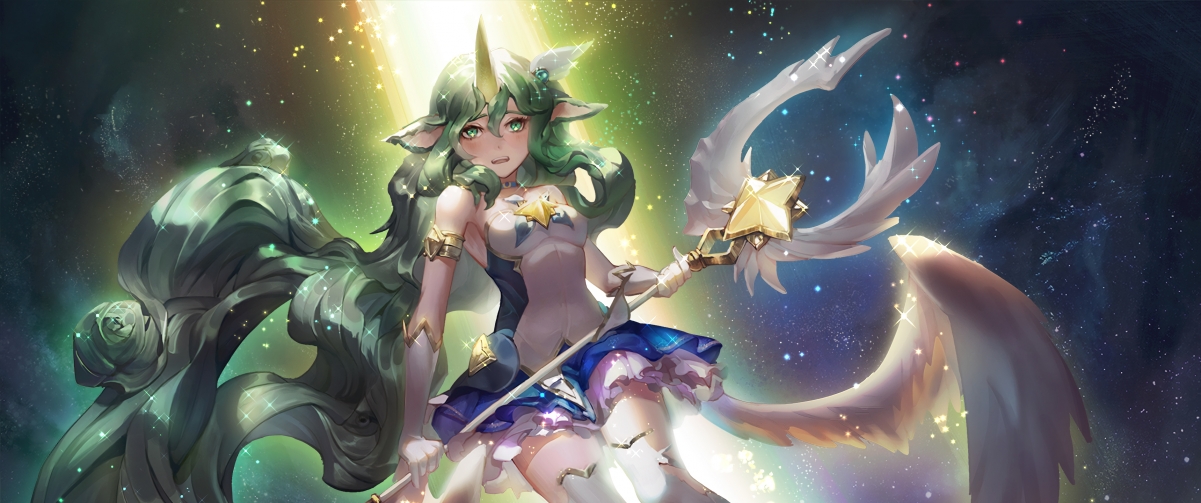 LOL英雄联盟，索拉卡众星之子绝美4K壁纸，3440x1440高清大图，免费下载