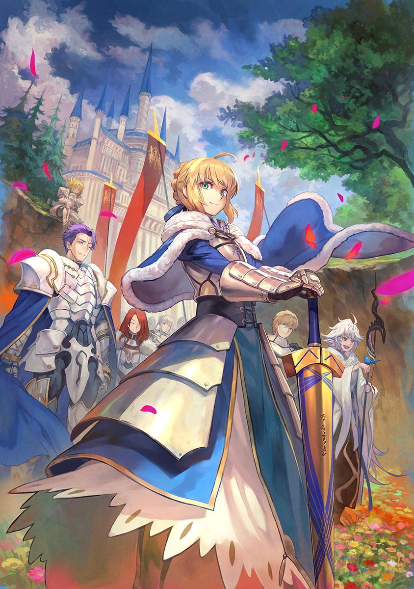 阿尔托利亚·潘德拉贡 Fate/GO 4K超清手机壁纸，844x1200分辨率，一键下载！