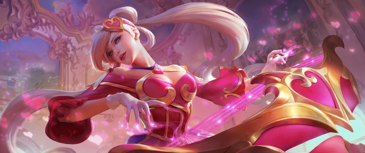 LOL甜心宝贝绝美壁纸，4K高清3440x1440，游戏迷必备之选！