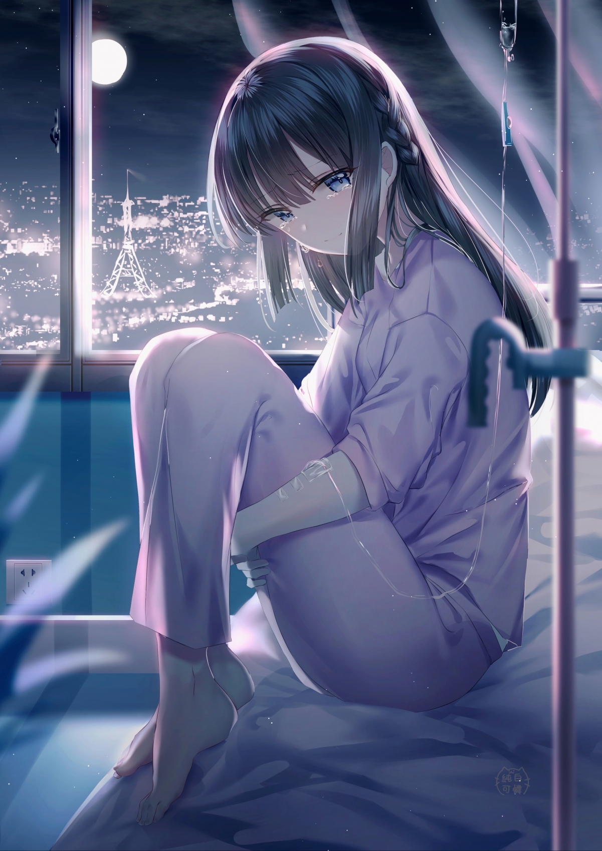 青春猪头少年与怀梦美少女，牧之原翔子绝美4K竖屏动漫壁纸，高清2894x4093，一键下载！