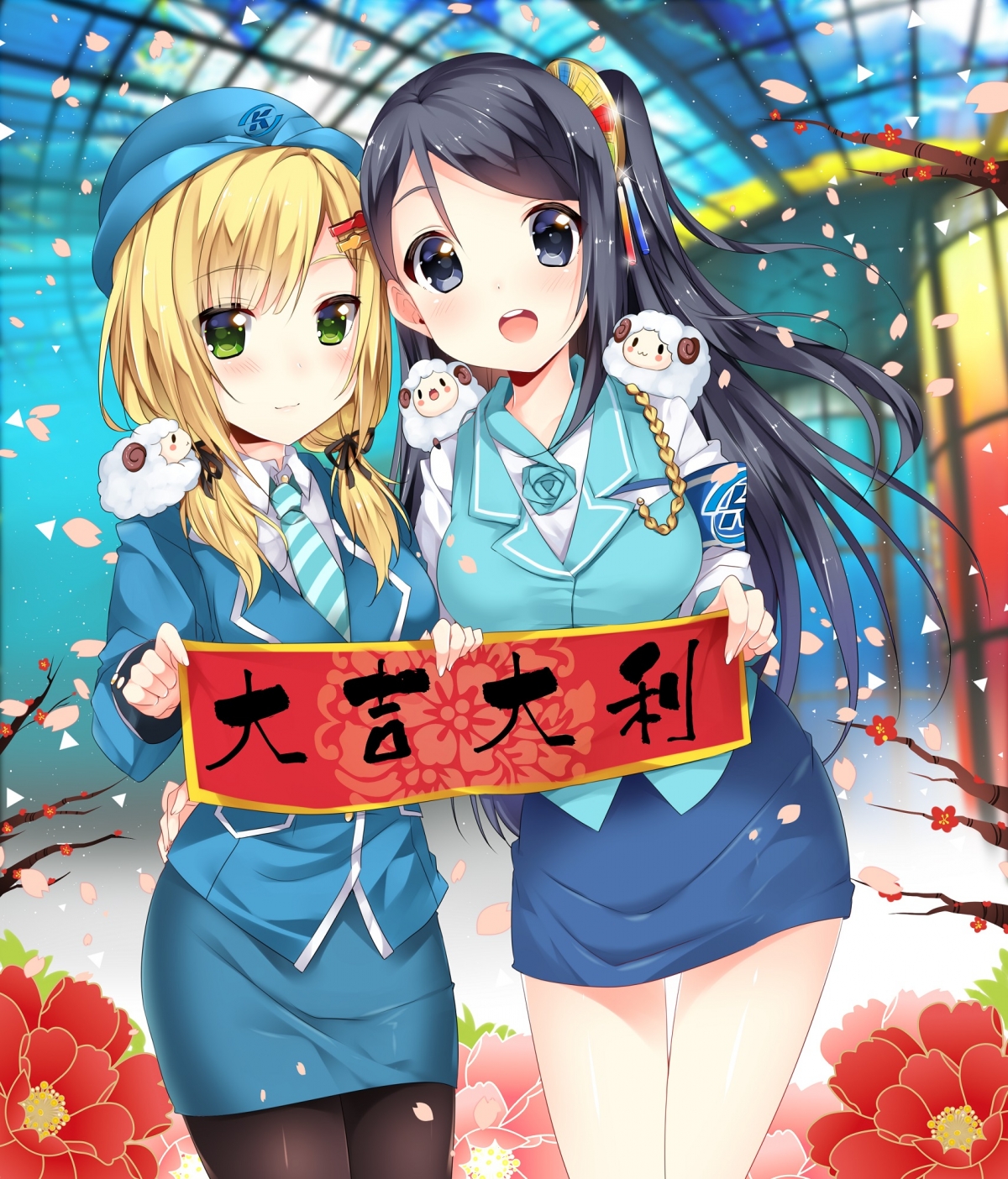 新年精选4K手机壁纸，高清贺图，1710x2000分辨率，免费下载